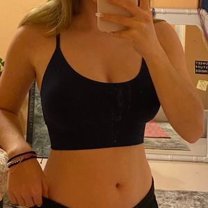 Sports bra 2-pack blue and grey